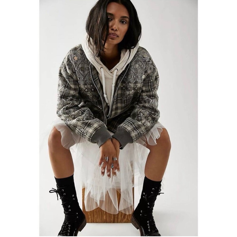 Free People Embellished Jacket - Picture 2 of 6